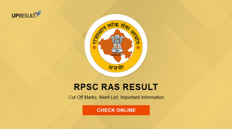 Rpsc Ras Result 2023 Cut Off Marks, Merit List, Important Information