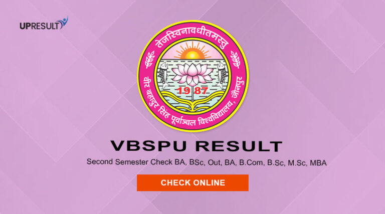 vbspu result 2023 second semester