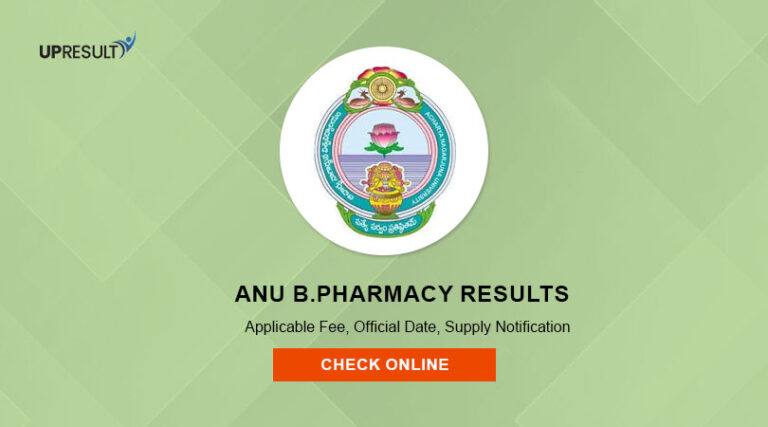 ANU B.Pharmacy Results 2023